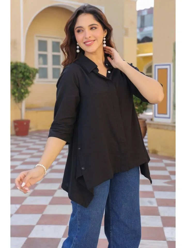 Women Solid Casual Shirt — 5