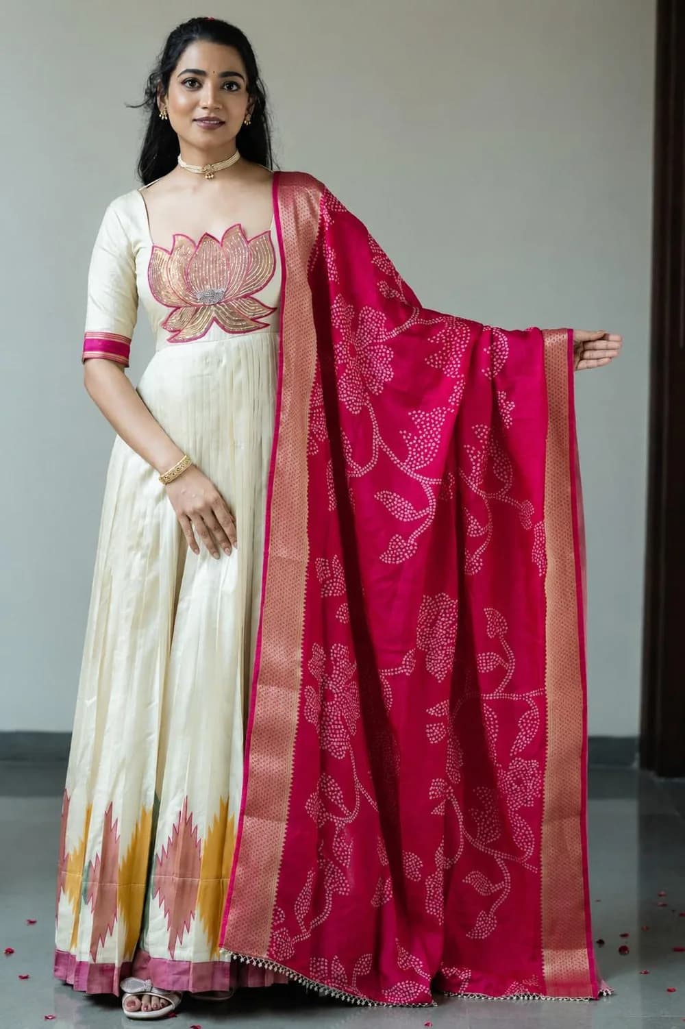 Ilyara Silk Anarkali Suit Set for Elegant Occasions — 2