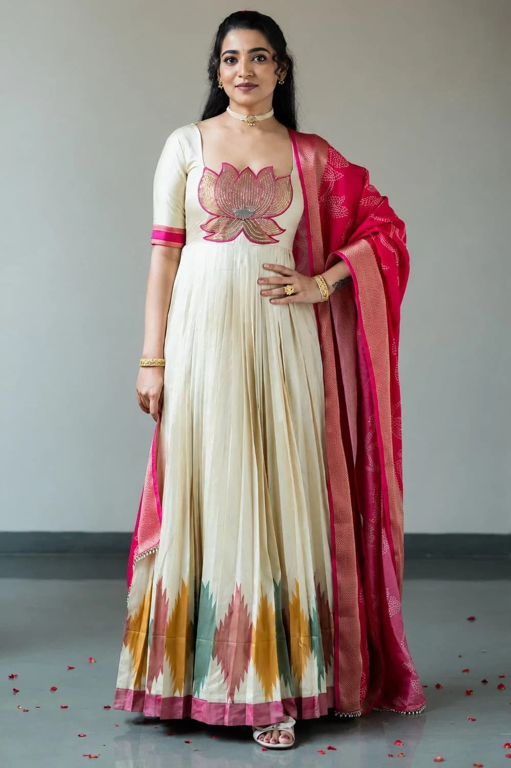 Ilyara Silk Anarkali Suit Set for Elegant Occasions — 5