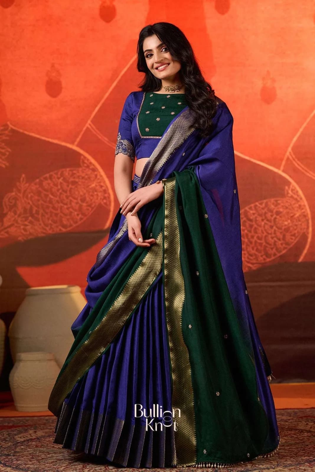 Tarangini Green Viscose Lehenga Set for Festive Events — 4