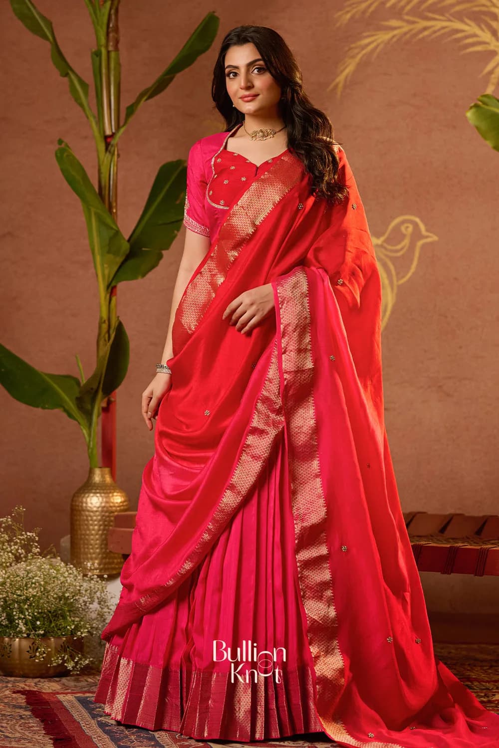 Pritti Rani Pink Madhubala Lehenga Set — 1