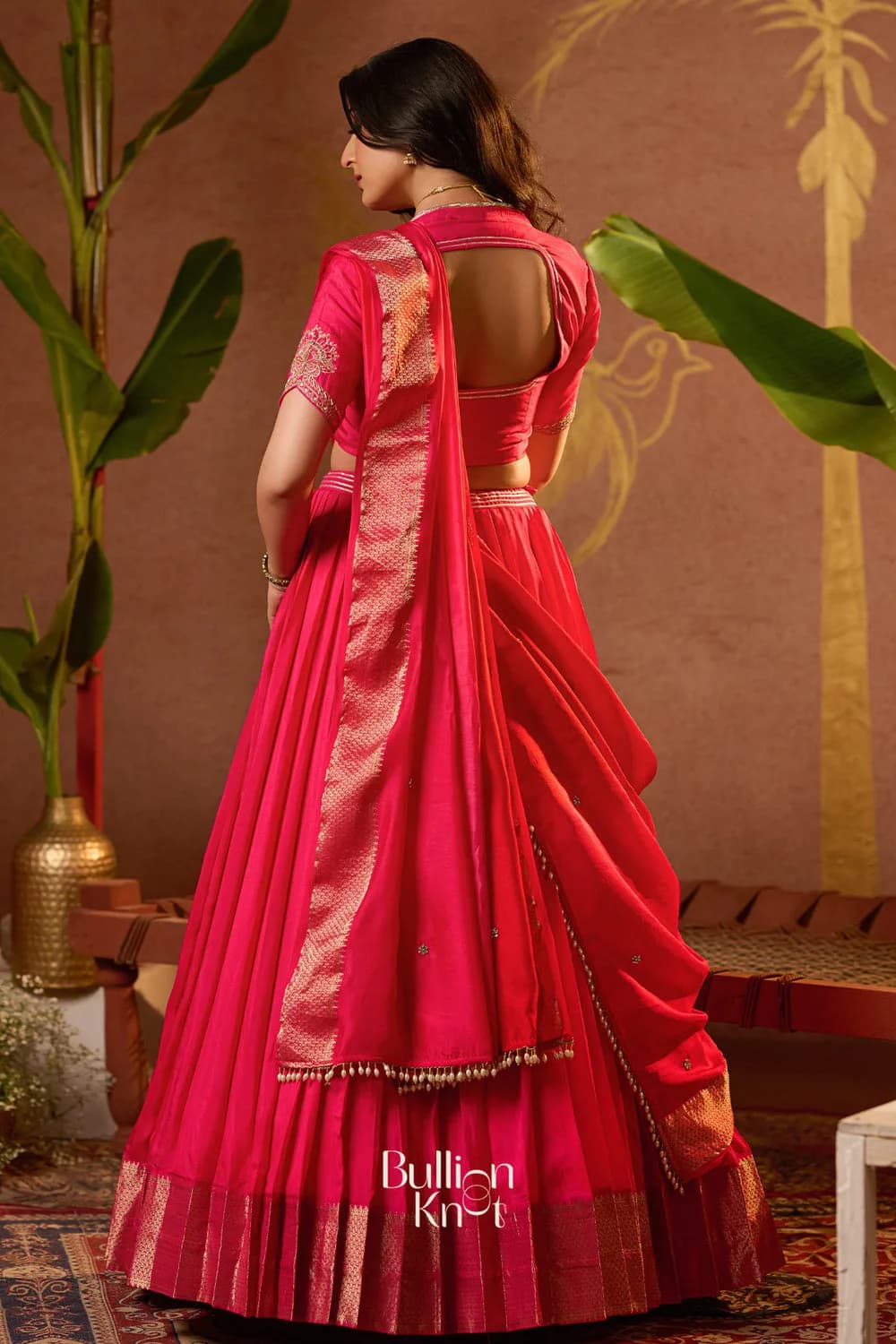 Pritti Rani Pink Madhubala Lehenga Set — 4
